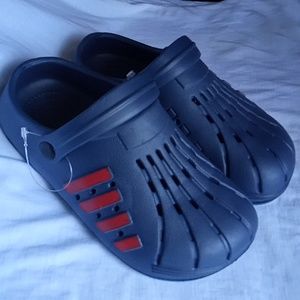 Adidas Unisex Adilette Clog Slide Sandals For Kids Size 34 EU 2.5 US 1.5 UK